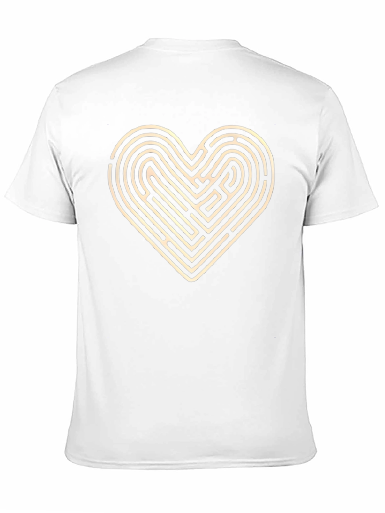 Heart Maze T-Shirt - Find Your Way to Love