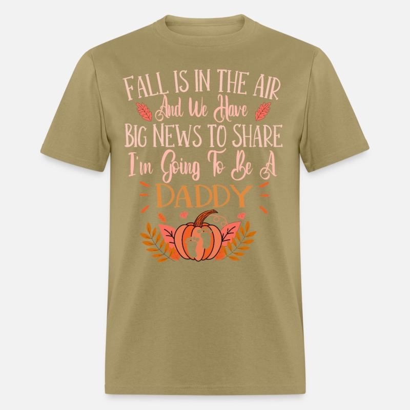 Fall Pregnancy Announcement To Be A Daddy Autumn