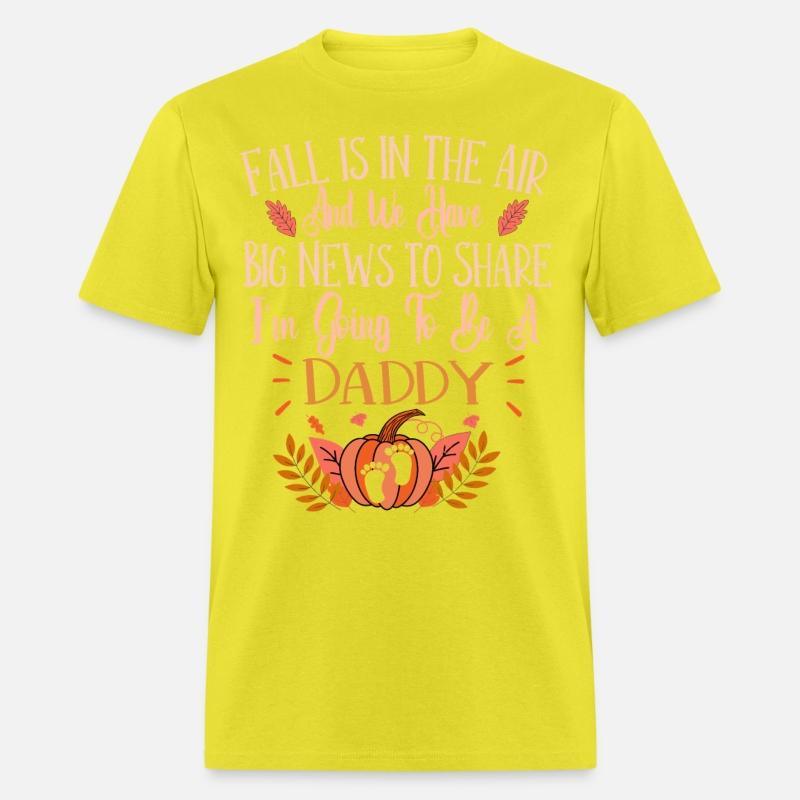 Fall Pregnancy Announcement To Be A Daddy Autumn