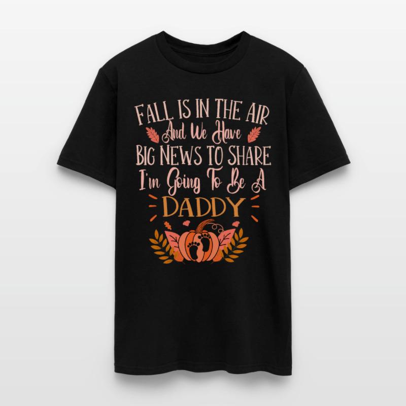 Fall Pregnancy Announcement To Be A Daddy Autumn