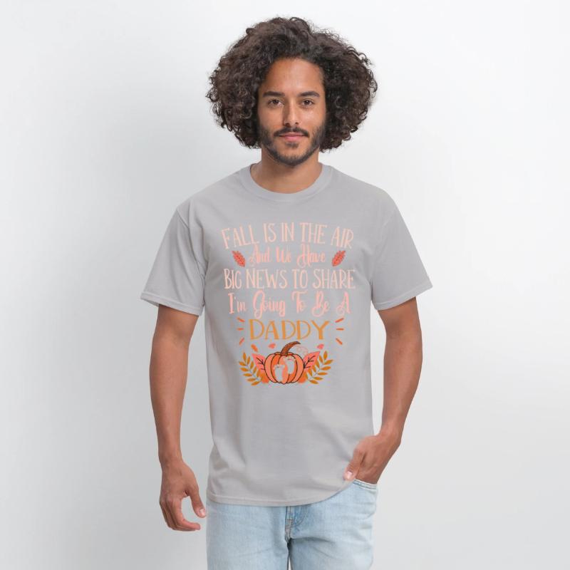 Fall Pregnancy Announcement To Be A Daddy Autumn