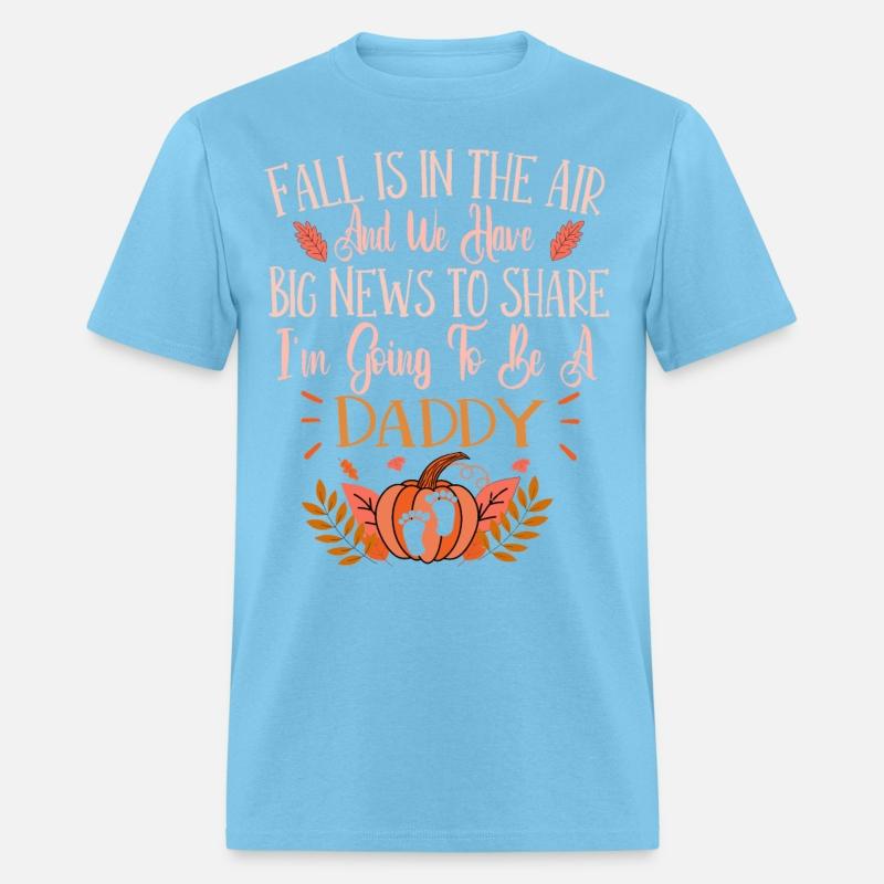 Fall Pregnancy Announcement To Be A Daddy Autumn