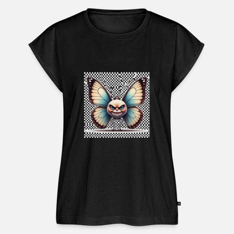 Fantasy Butterfly Face - Surreal Insect Art