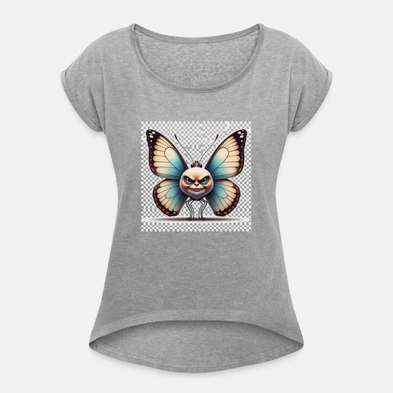 Fantasy Butterfly Face - Surreal Insect Art
