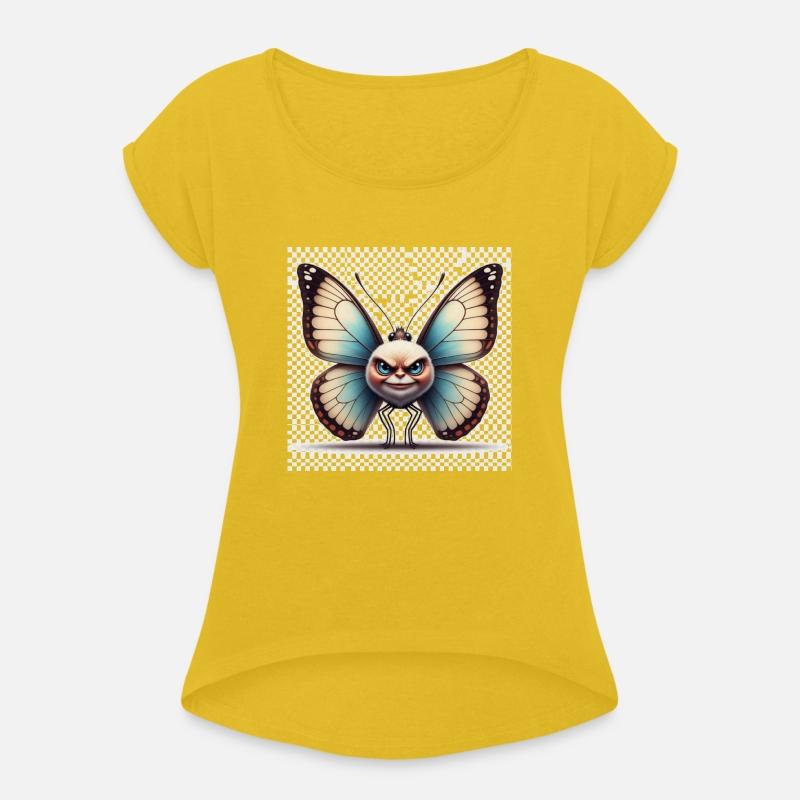 Fantasy Butterfly Face - Surreal Insect Art