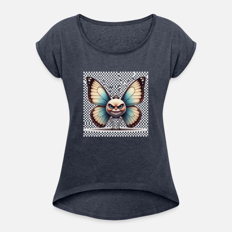 Fantasy Butterfly Face - Surreal Insect Art