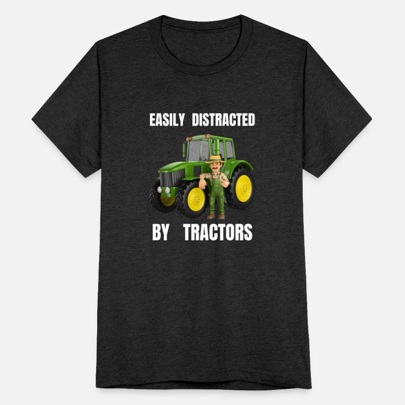 Farmer gifts Ideas : EASILY DISTRACTED BY TRACTORS