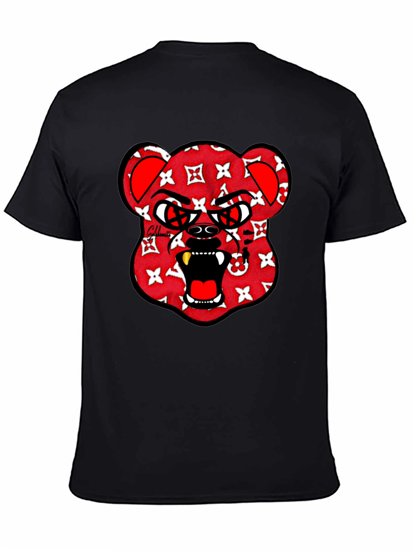 Graphic Print Crew Neck T-Shirt
