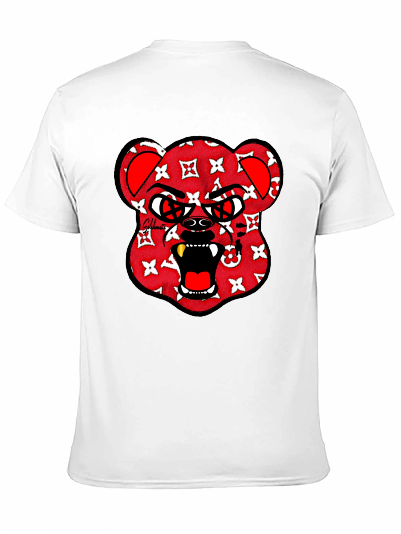 Graphic Print Crew Neck T-Shirt