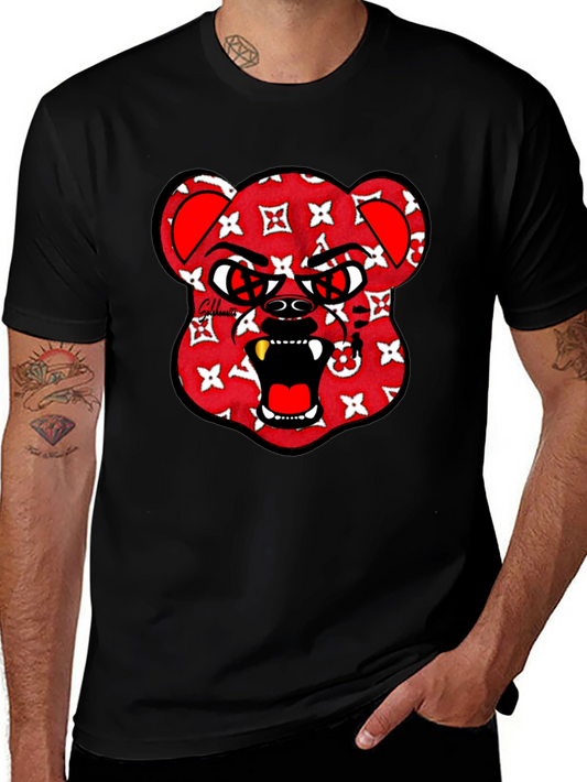 Graphic Print Crew Neck T-Shirt
