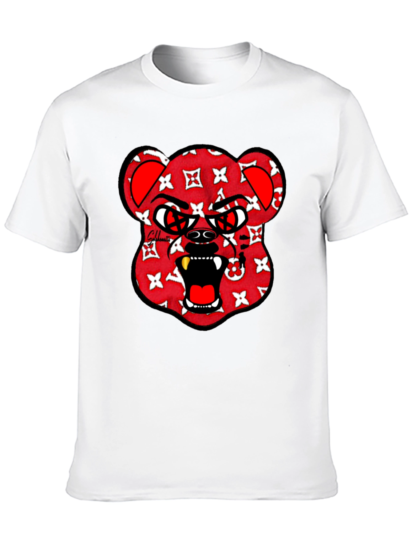 Graphic Print Crew Neck T-Shirt