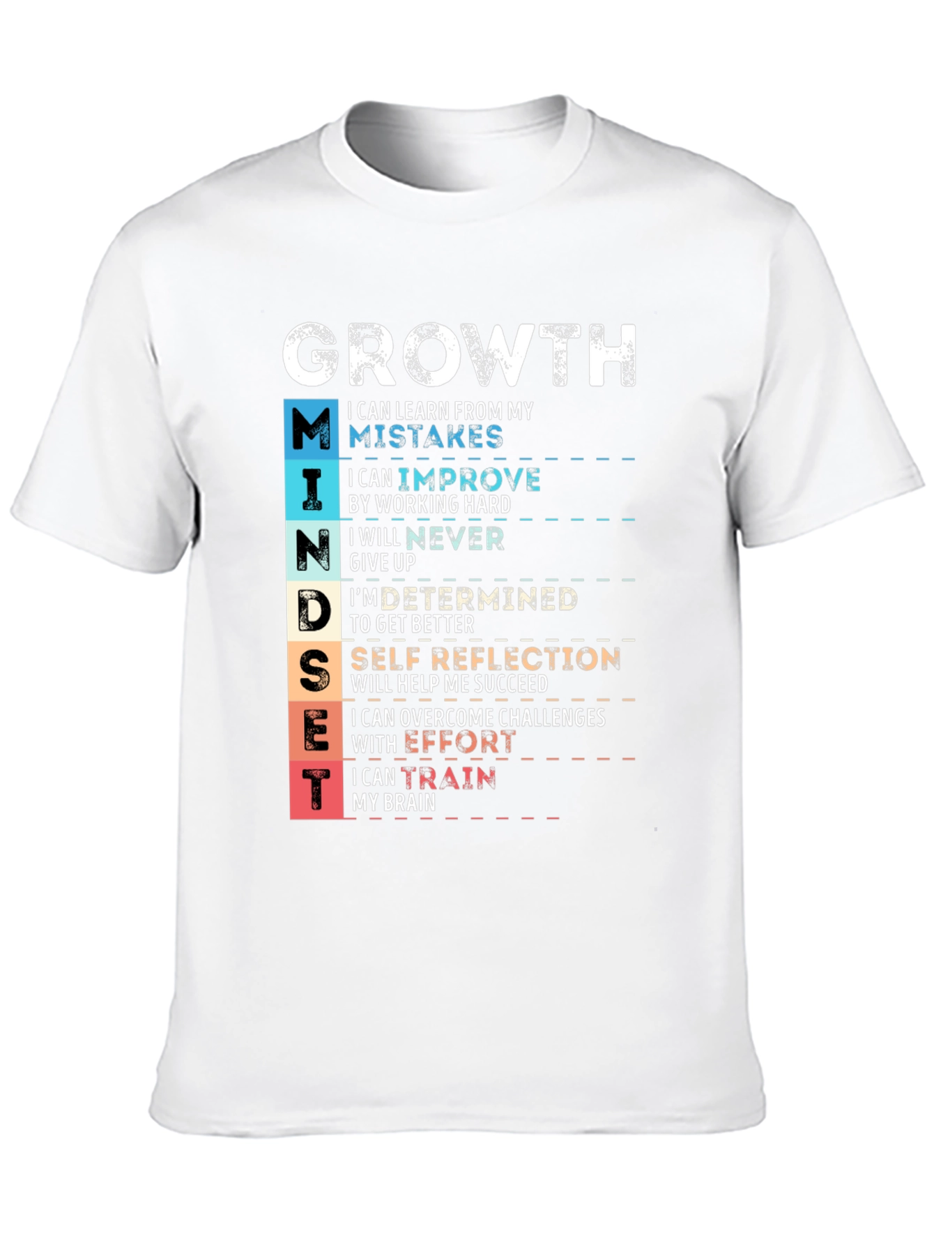 Growth Mindset T-Shirt - Motivational Tee