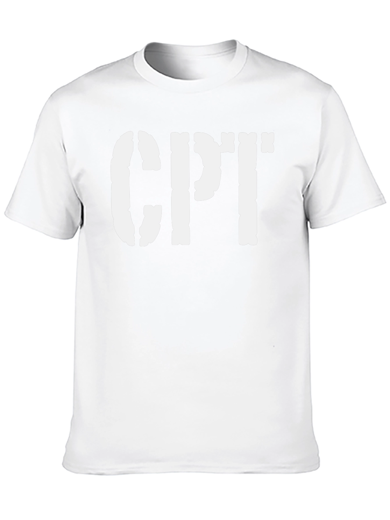 CPT Stencil Tee - Military Inspired Graphic T-Shirt