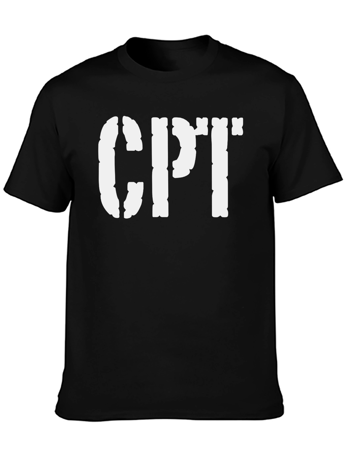 CPT Stencil Tee - Military Inspired Graphic T-Shirt