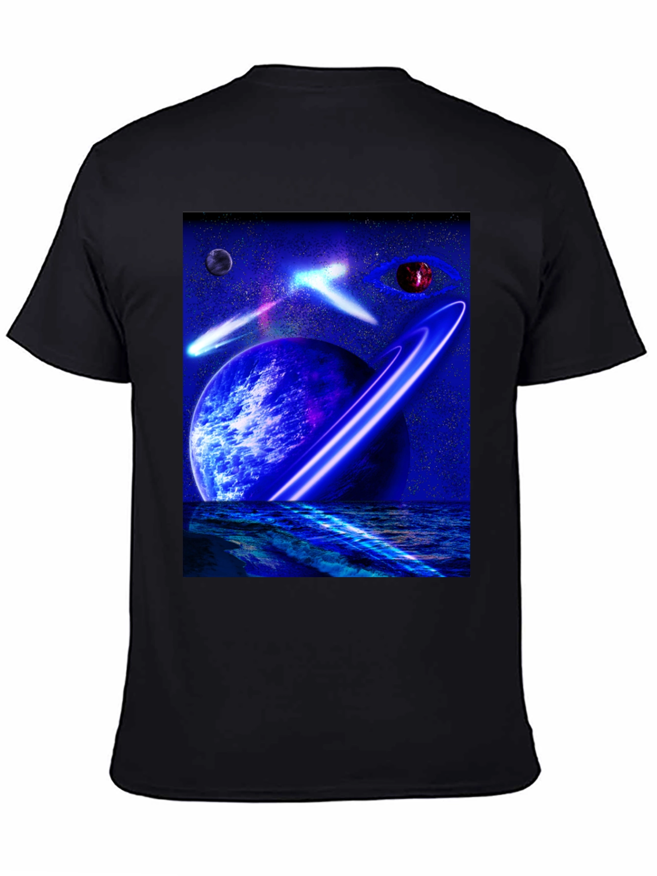 Cosmic Planet T-Shirt - Sci-Fi Graphic Tee