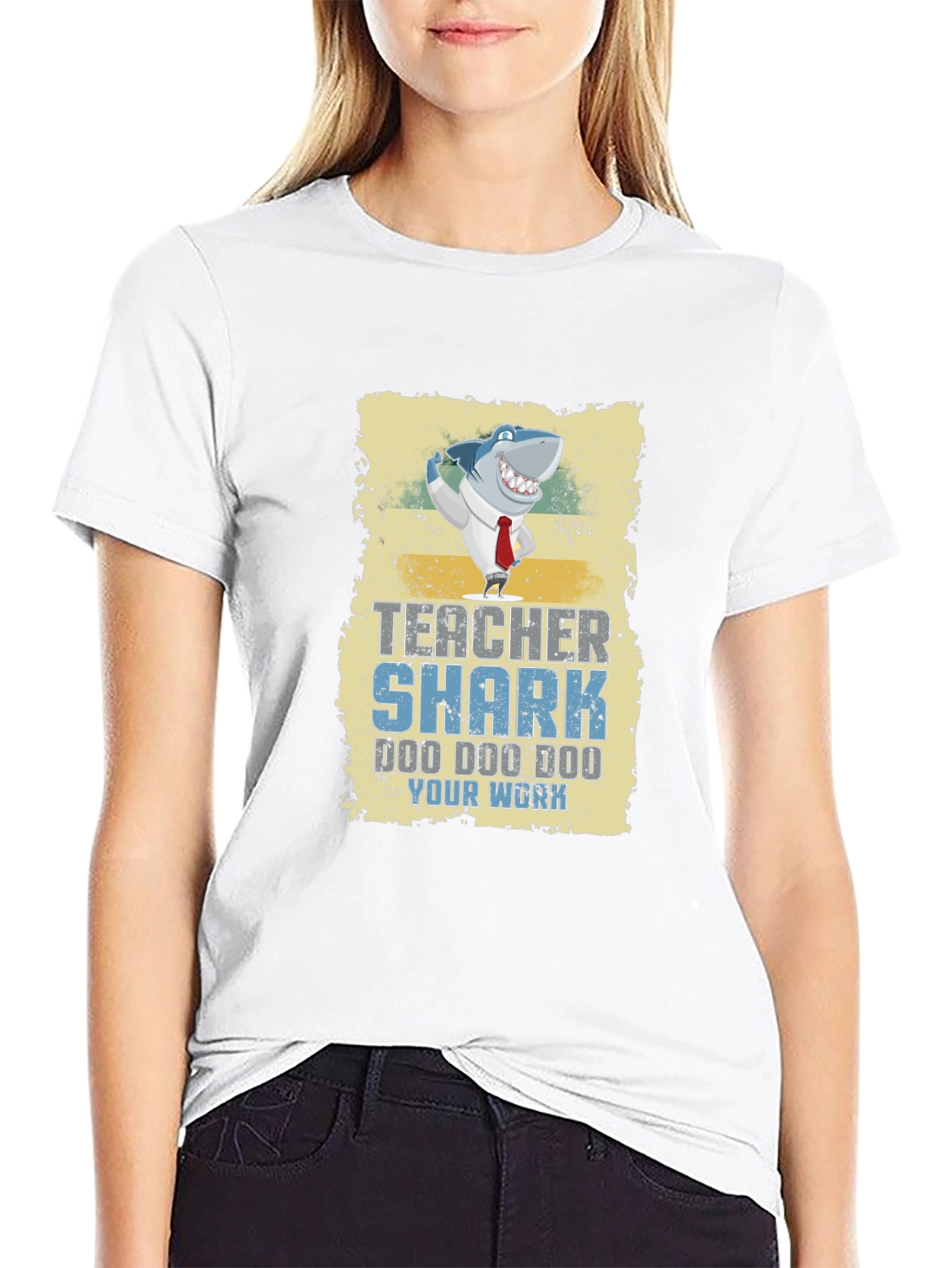 Teacher Shark T-Shirt - Doo Doo Doo