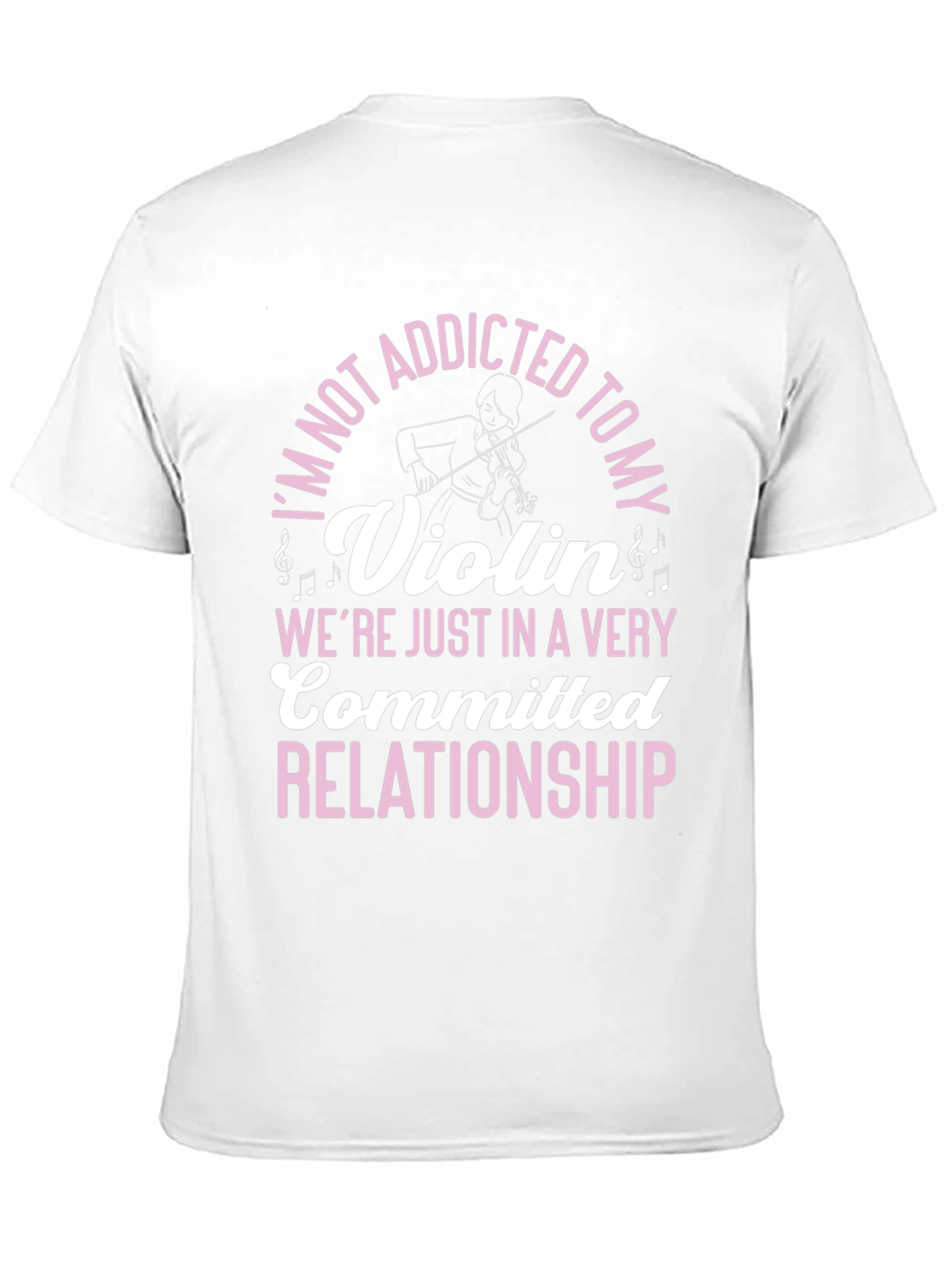 Addicted to My Violin Funny T-Shirt