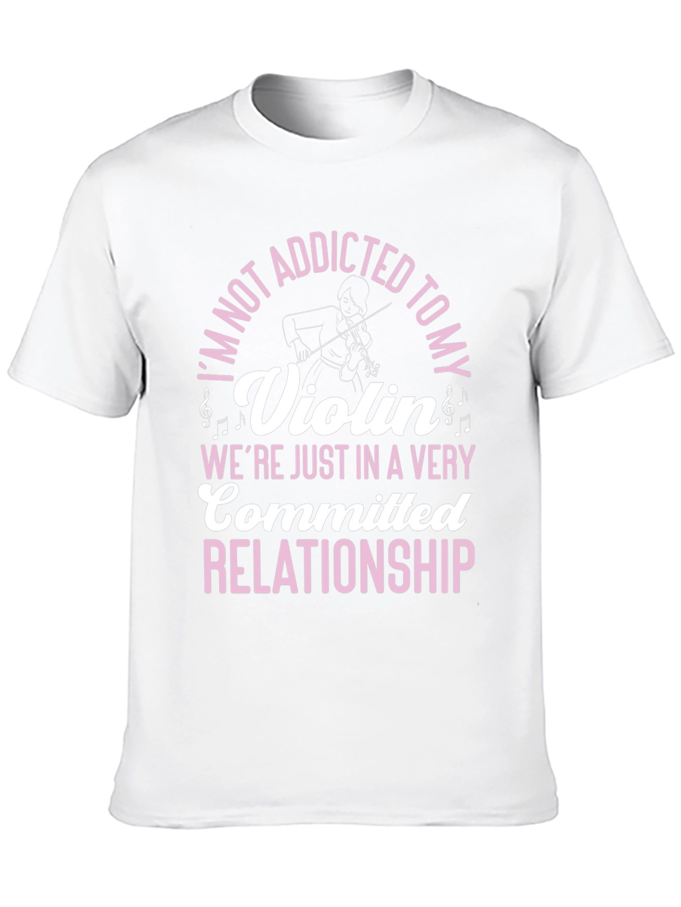 Addicted to My Violin Funny T-Shirt