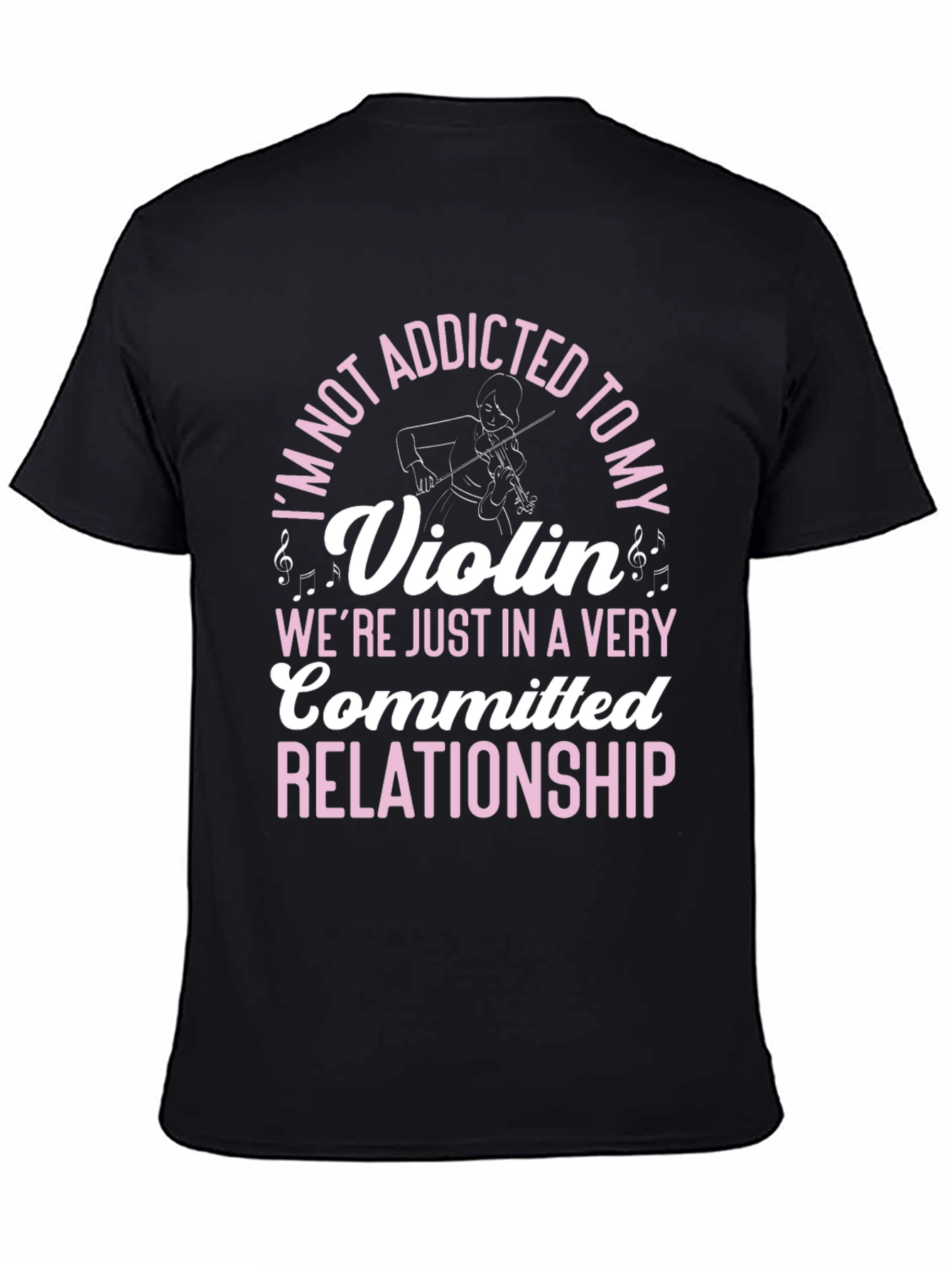 Addicted to My Violin Funny T-Shirt