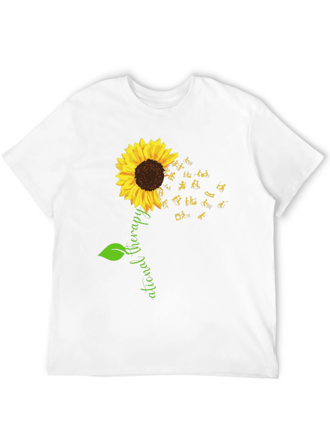 Occupational Therapy Sunflower Graphic T-Shirt