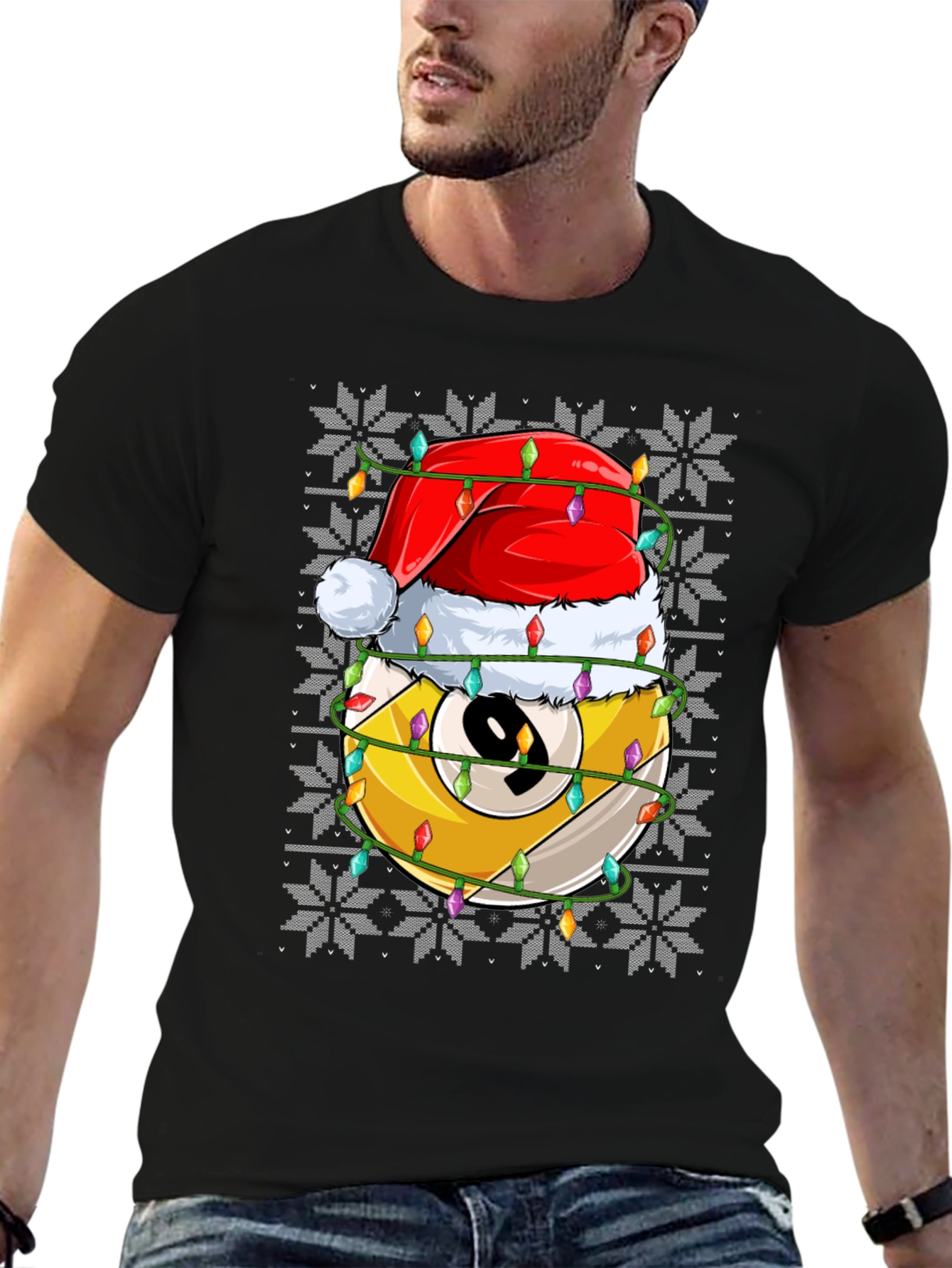 Christmas Billiards T-Shirt