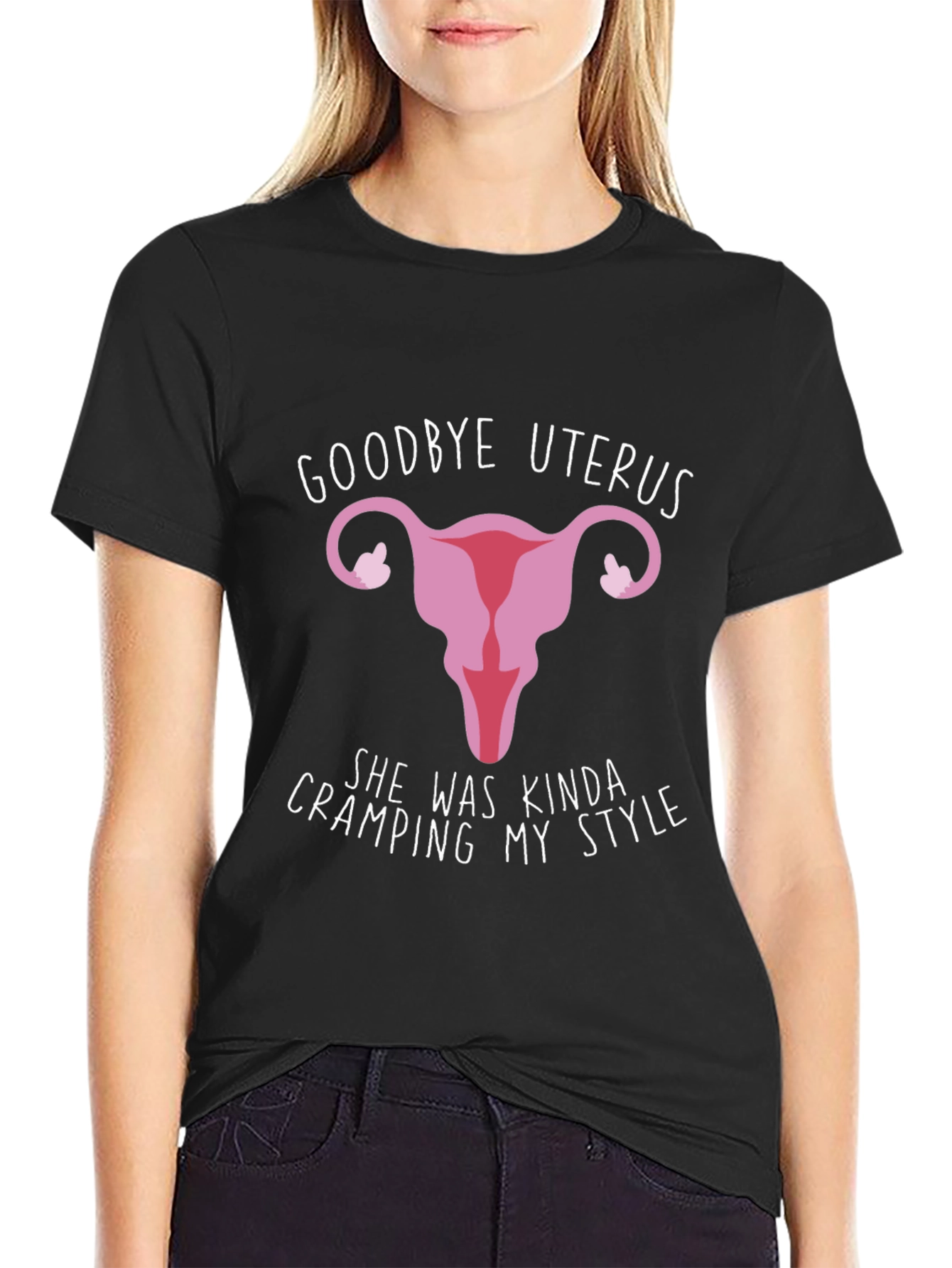 Goodbye Uterus Graphic T-Shirt