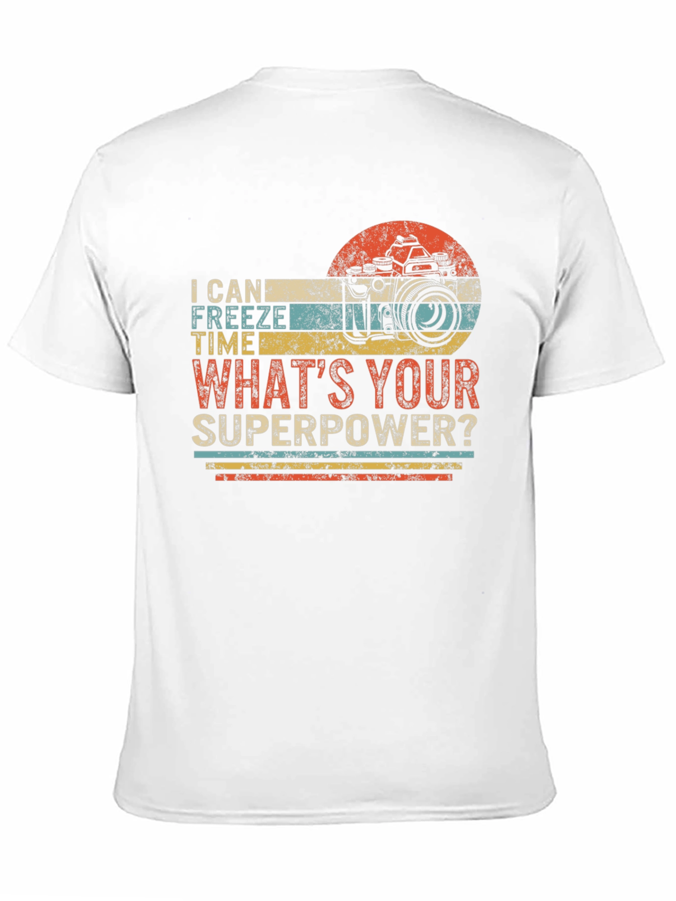 Funny Photography Superpower Graphic T-Shirt
