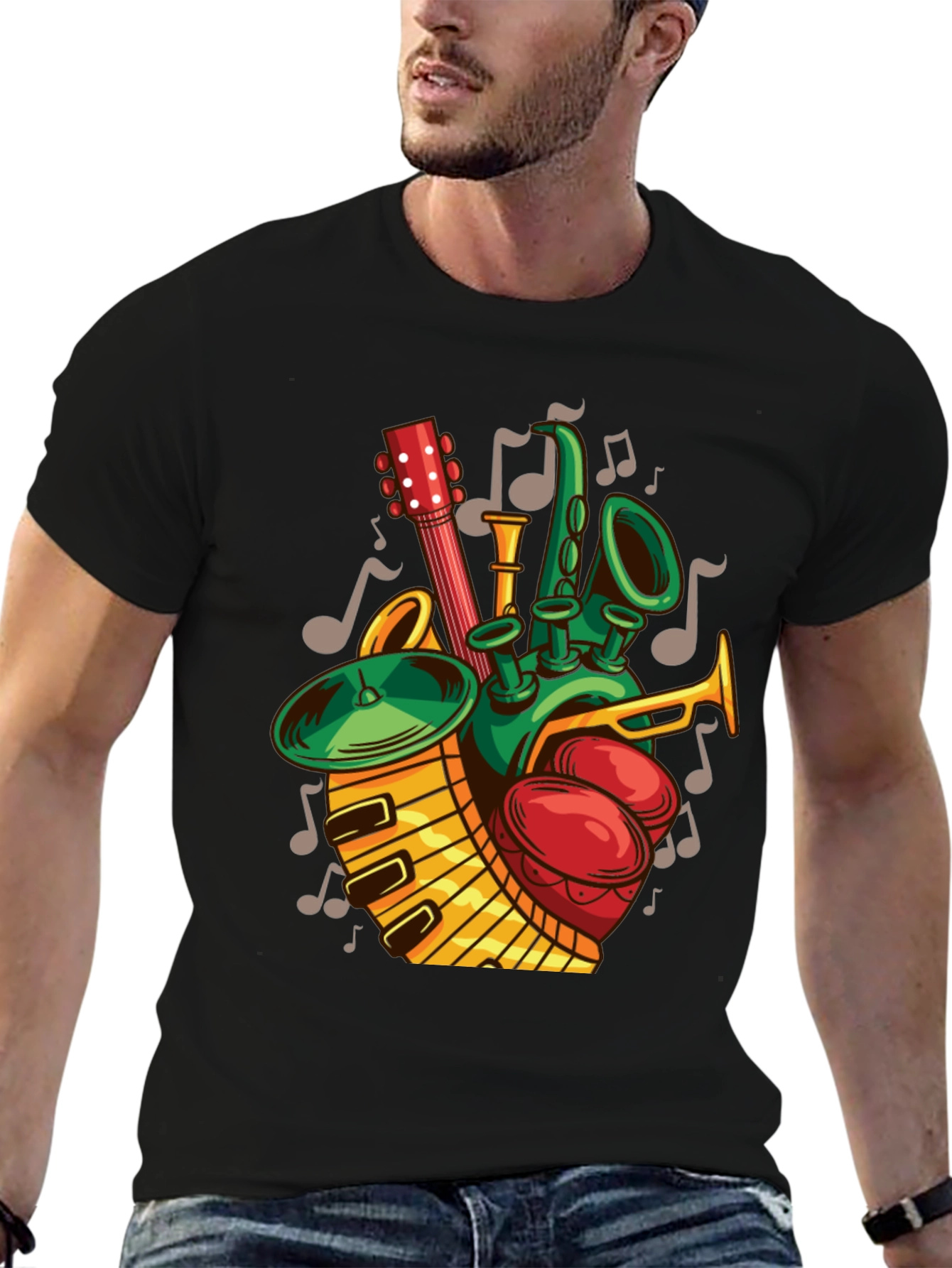 Musical Instruments Graphic Tee