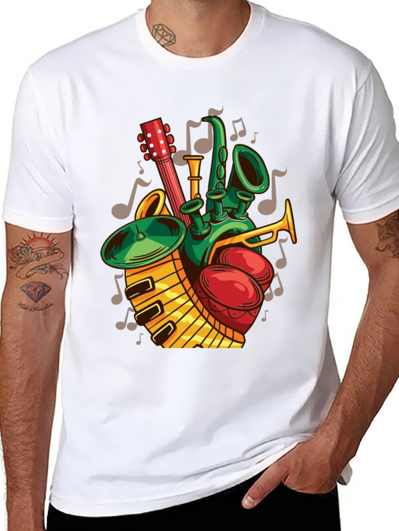Musical Instruments Graphic Tee