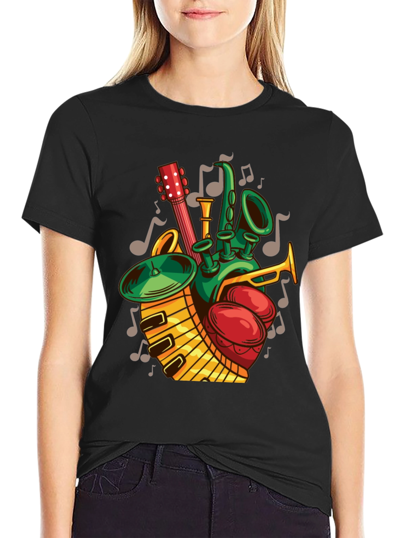 Musical Instruments Graphic Tee