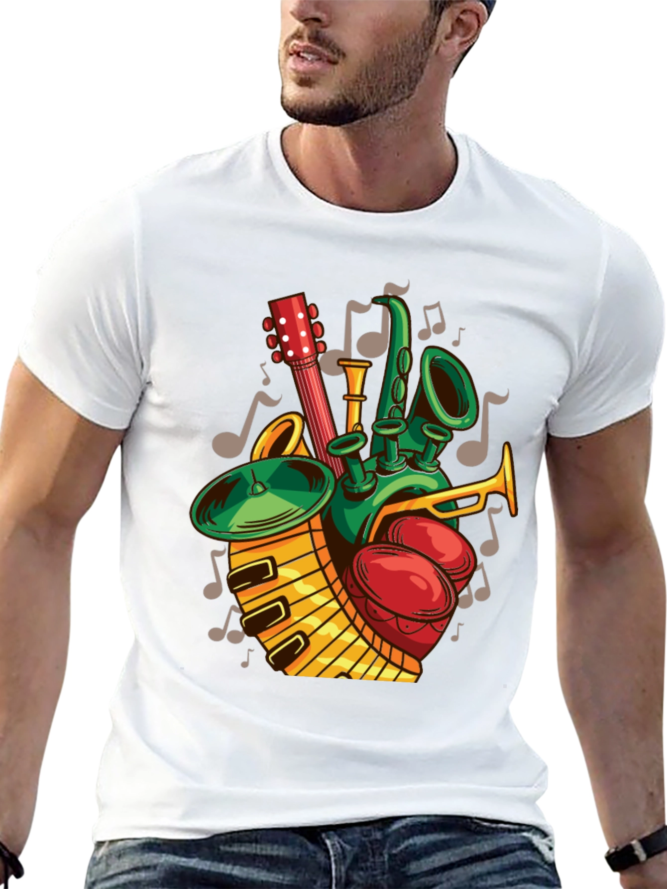 Musical Instruments Graphic Tee