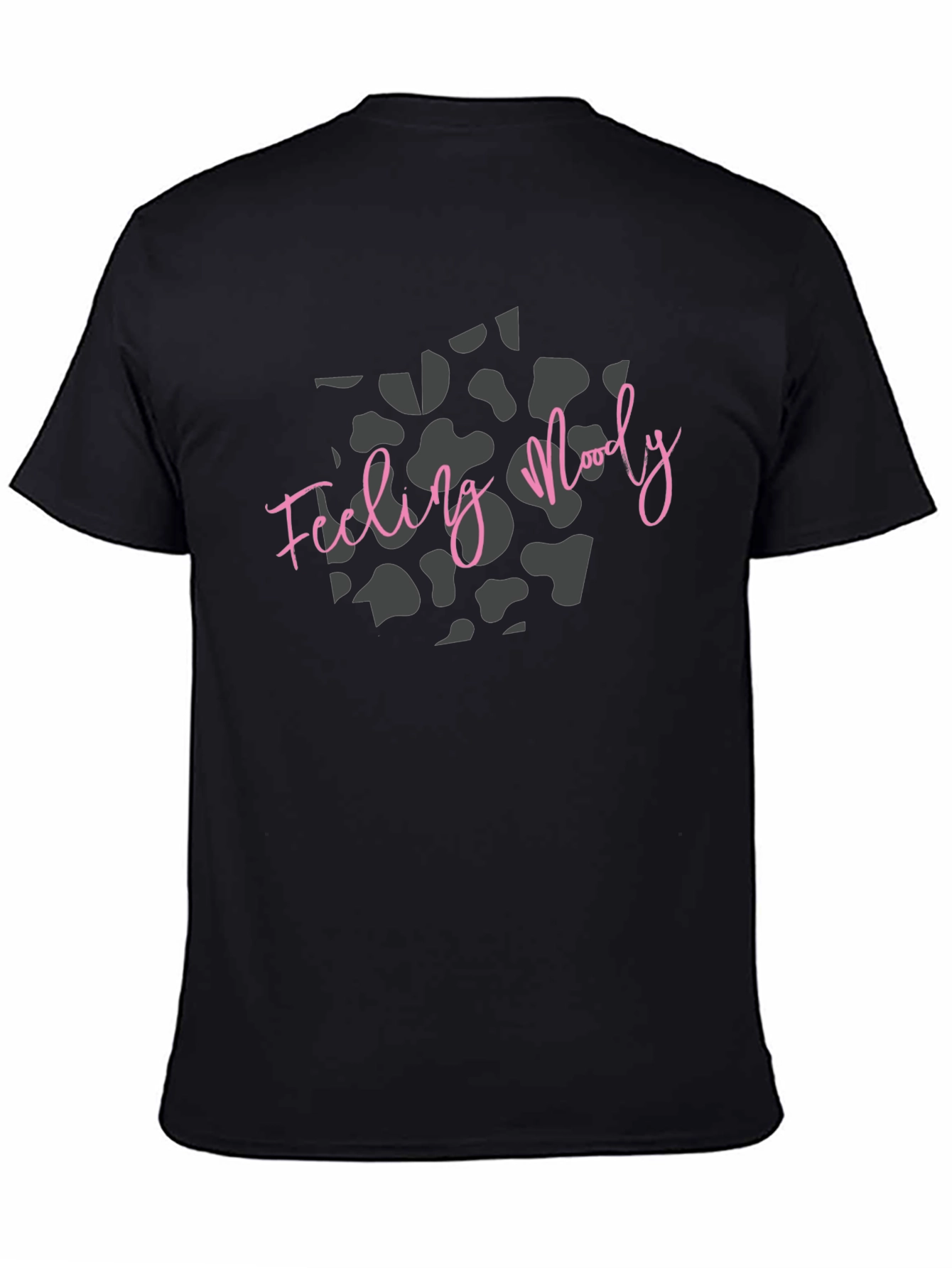 Feeling Moody Cow Print Tee