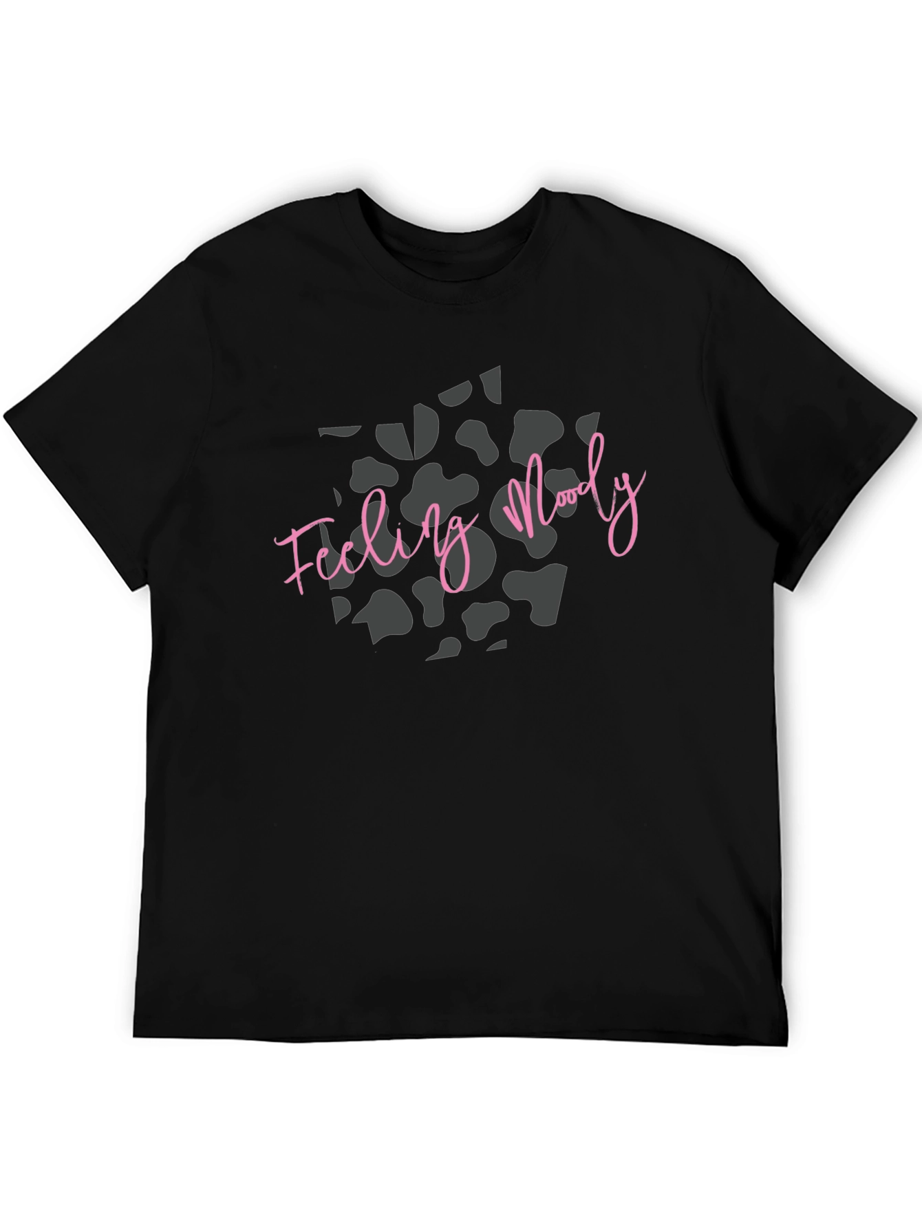 Feeling Moody Cow Print Tee
