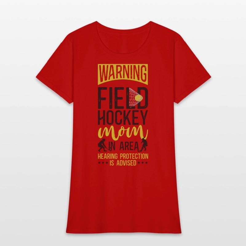 Field Hockey Mom Warning Field