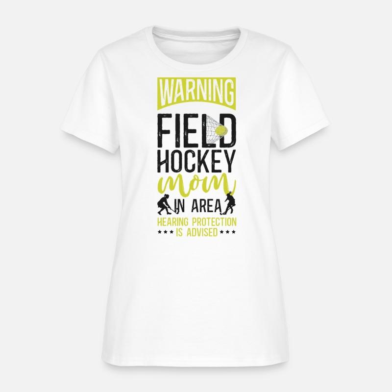 Field Hockey Mom Warning Field