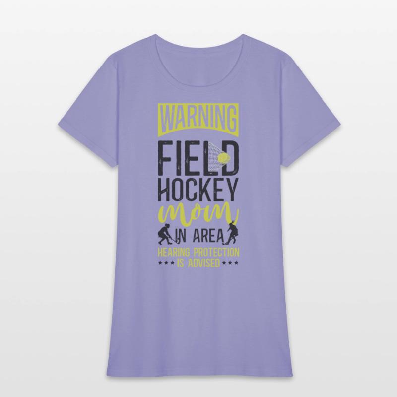 Field Hockey Mom Warning Field