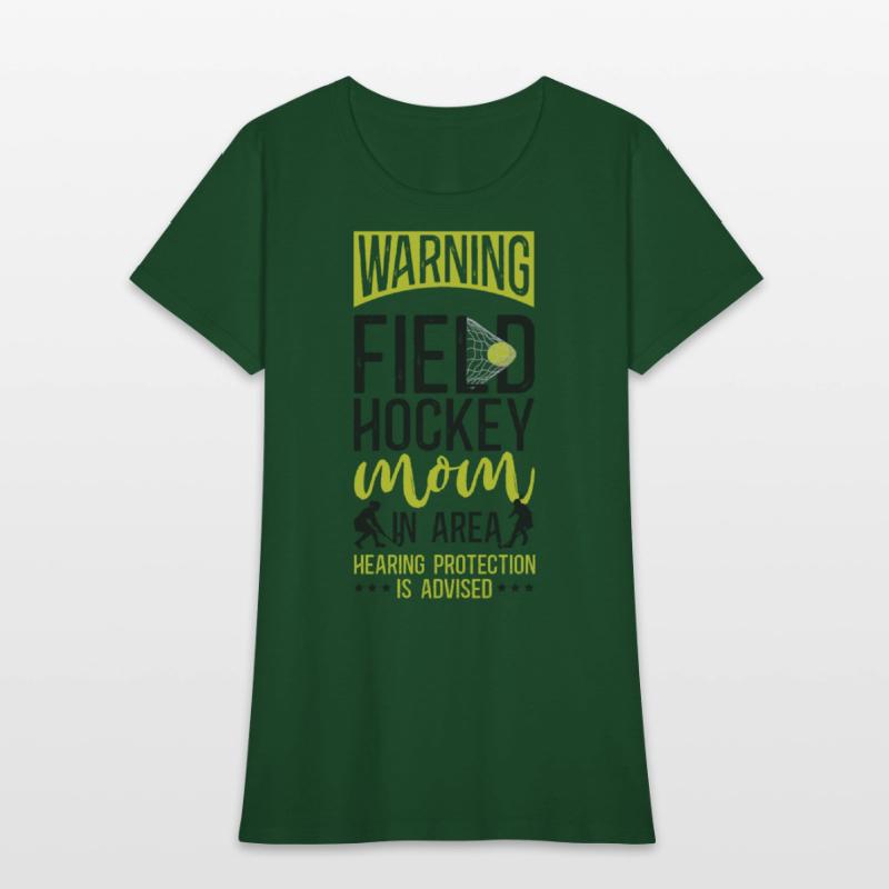 Field Hockey Mom Warning Field