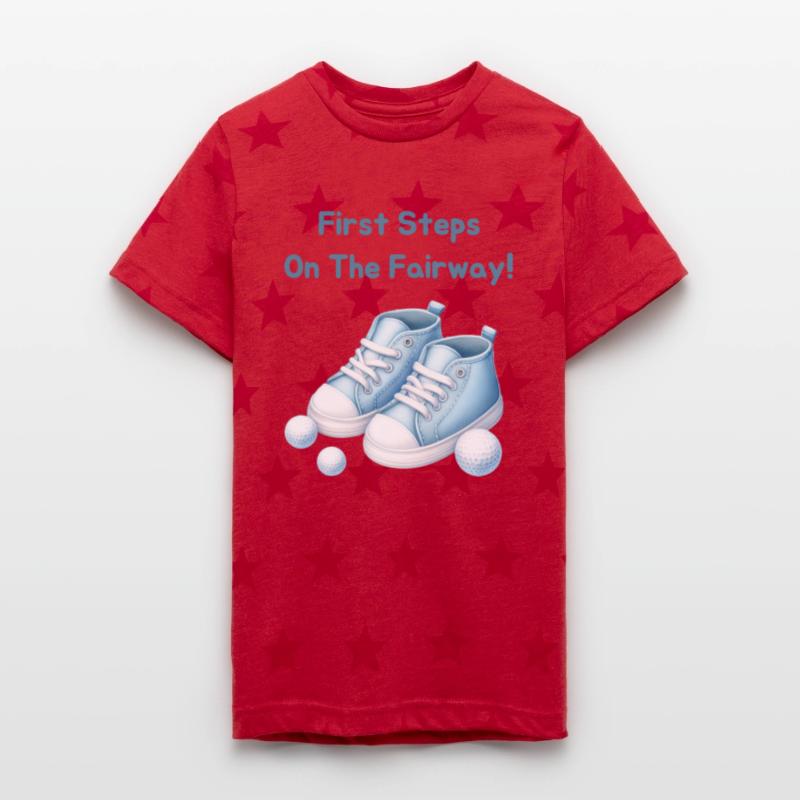 First Steps on the Fairway - Blue Kids' Golf Shoes