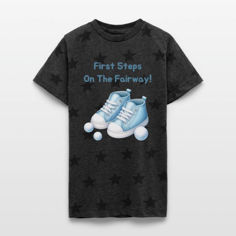 First Steps on the Fairway - Blue Kids' Golf Shoes