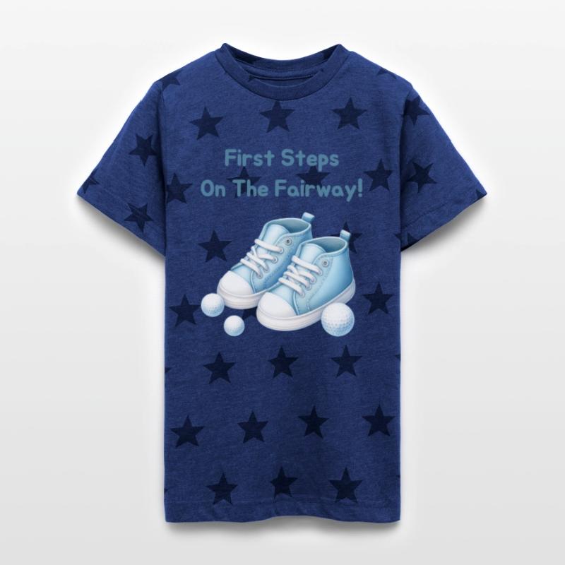 First Steps on the Fairway - Blue Kids' Golf Shoes