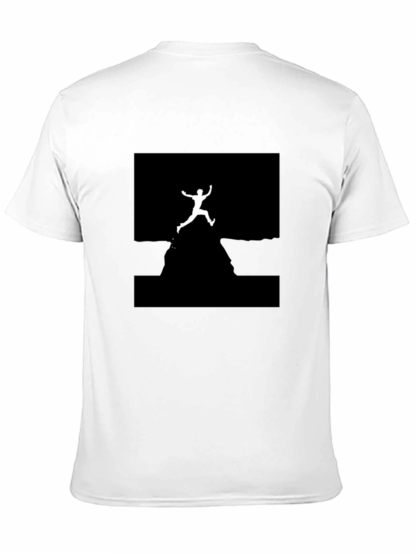Cliff Jumper Graphic Tee - Black Cotton T-Shirt