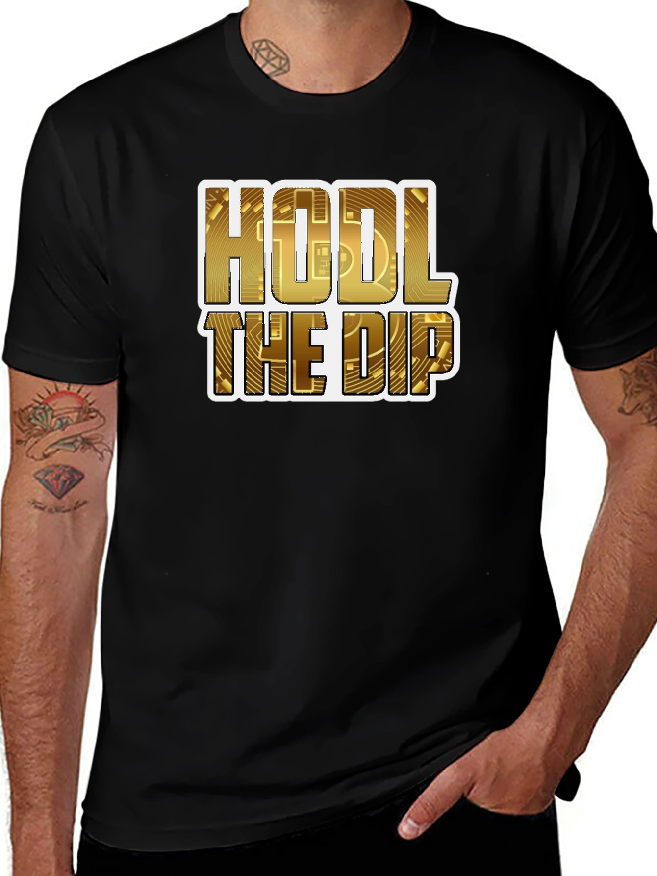 HODL the Dip Crypto T-Shirt
