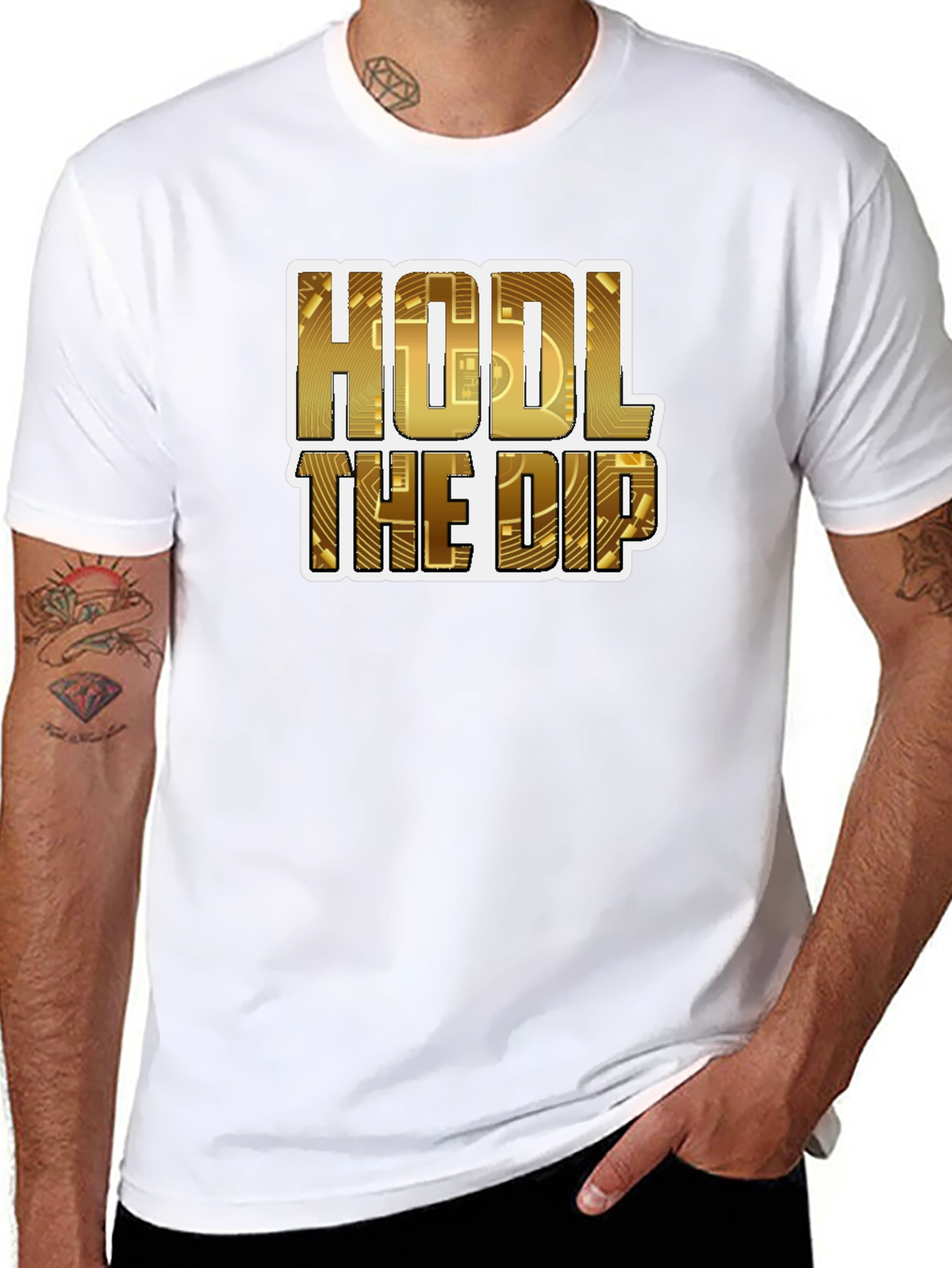 HODL the Dip Crypto T-Shirt