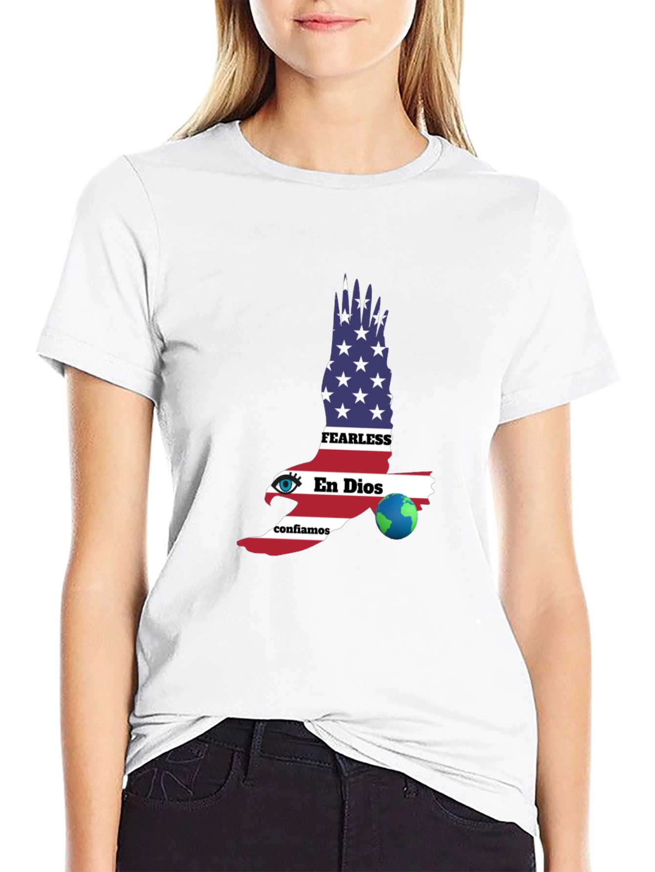 Fearless in God Graphic T-Shirt