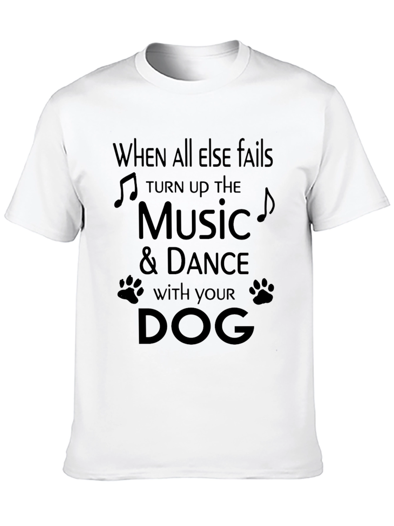 Music & Dance with Your Dog T-Shirt