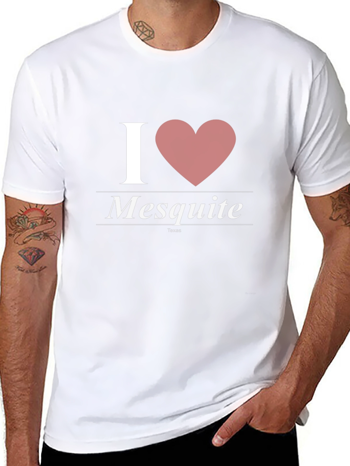 I Heart Mesquite Texas Graphic T-Shirt
