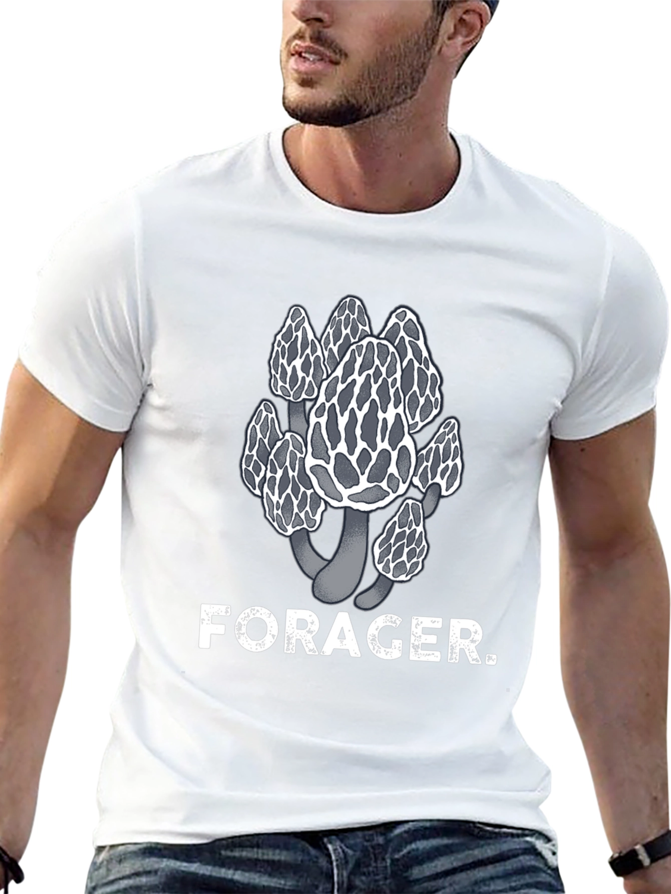 Forager Morel Mushroom T-Shirt