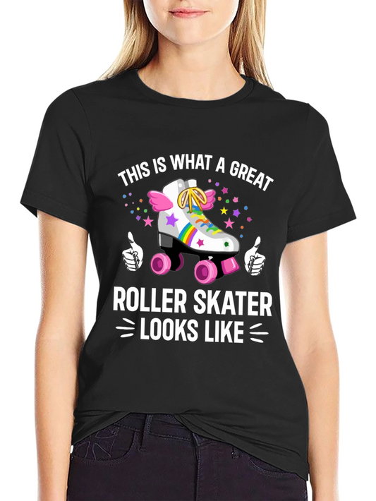 Great Roller Skater T-Shirt - Unique Design