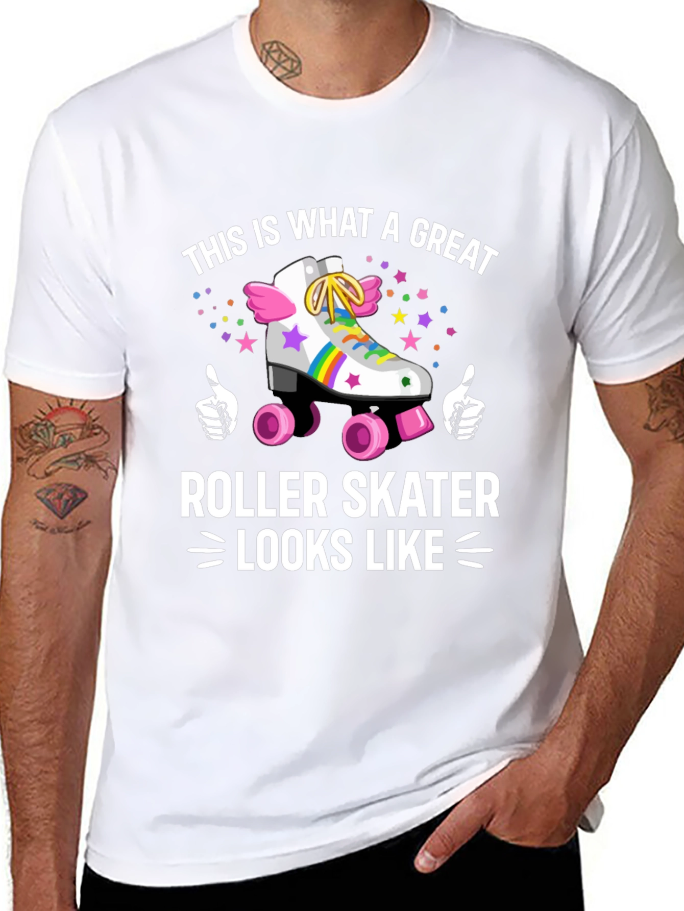 Great Roller Skater T-Shirt - Unique Design