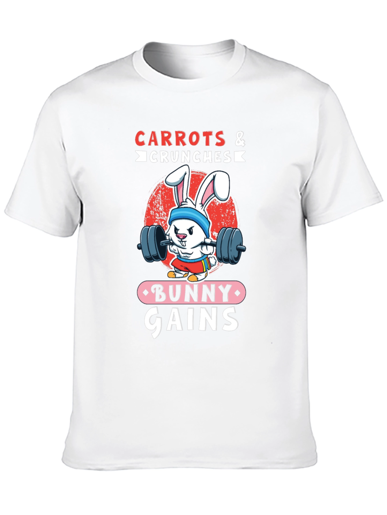 Bunny Gains T-Shirt - Carrots & Crunches